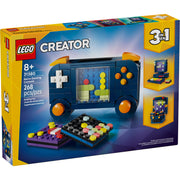 LEGO Creator 3 in 1 Retro Gaming Console Building Toy, Multicolor, 268 Pieces, 6585551