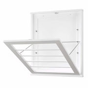 Whitmor 6940-8539-BB Wall Hanging Wood Garment Drying Rack - White