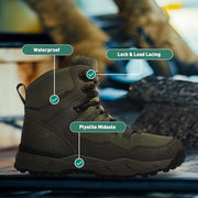 Danner 65301 Vital Trail Waterproof Hiking Boots for Men - Brown/Olive - 12M