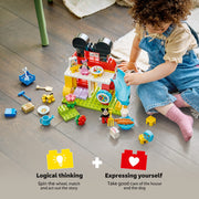 LEGO DUPLO Disney Mickey Mouse Clubhouse 87-Piece Building Set with Minnie & Pluto, Ages 2+, 6585493