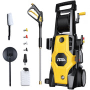 Tcisa TSGJ100203GL01 Electric Pressure Washer, 3800 PSI Max w/35FT Power Cord 20FT Hose 5 Nozzles