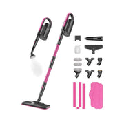 Schenley SLFCSM063 Steam Mop 19-in-1 - Dual-Rod, Detachable Handheld, Washable Pads