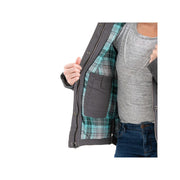 Berne Softstone Duck Barn Coat for Ladies - Titanium - 2XL