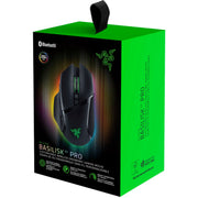 Razer RZ01-04620100-R3U1 Basilisk V3 Pro Customizable Wireless Gaming Mouse with HyperScroll Tilt Wheel - Black