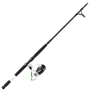 Zebco 21-41607 Bite Alert Spinning Reel and Fishing Rod Combo 7-ft 2-Piece Fiberglass Rod with Built-in Hook Keeper