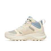 Merrell Tempo Sol Mid Waterproof Hiking Shoes for Women, Talc, Size 7.5, Medium Width, J038942