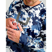 Huk KC Icon Apex Vert Long-Sleeve Hoodie for Men - Marolina Blue - L