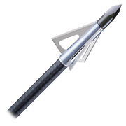 Muzzy 235 Broadheads, 3-Blade Fixed Blade 6 Pack, 125 Grain, 1 3/16 Cut