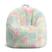 Big Joe 1124710R2 Joey Bean Bag Chair, Plushie, Kids/Teens, 2ft, Unicorn Rainbow