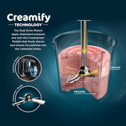 Ninja CREAMi Ice Cream Maker, Silver - Programmable