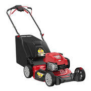 Troy-Bilt Gas Lawn Mower, 21-Inch Steel Deck, 163cc Briggs & Stratton Engine, Rear-Wheel Drive, Variable Speed, 2.3 Bushel Rear Bag, Adjustable Cutting Height, 12AVO2R3066