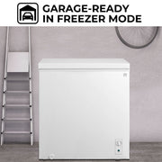 Kenmore KKCFWM07-W 7 cu ft Deep Chest Freezer Convertible Refrigerator, White