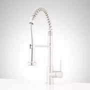 Signature Hardware 500592 Swinton 1.75 GPM Single Hole Pre-Rinse Outdoor Kitchen Faucet - Stainless Steel