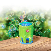 Play Day Bubble Jet Automatic Bubble Blowing Machine, Green, Includes 4oz Bubble Solution, For Children Ages 3+