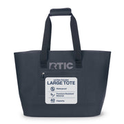 RTIC Ultra-Tough Tote Bag, Waterproof, Puncture-Resistant TPU Fabric, Navy, 40 L, 19702