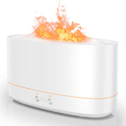 VAVSEA AH5 Flame Diffuser 7 Color Flame Diffuser Humidifier, White