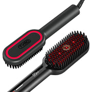 TYMO HC105 iONIC Hair Straightening Brush - Black
