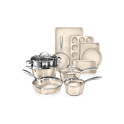 Gotham Steel Hammered Pots and Pans Set Nonstick Cookware Set Ceramic Cookware Set 15 Pc