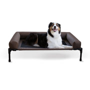 Kh Pet Products K & H Manufacturing Original Bolster Pet Cot - CHOCOLATE ONE SIZE