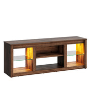 Bestier BST230911G-B LED TV Stand for TVs up to 70