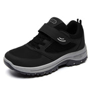 Womens Hook and Loop Walking Shoes Velcro Strap Athletic Sneakers Cushioned Thick Sole Non Slip Outdoor Casual Shoes for Daily Wear