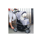 Gen7Pets G2340GN Promenade Pet Stroller, Gold Nugget Black and Gold