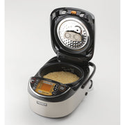 Zojirushi NP-NWC10XB Pressure Induction Heating Rice Cooker, 5.5 Cups, Platinum-Infused Nonstick Pan, AI-Powered