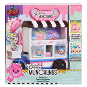 Just Play 74644 Disney Munchlings 13-Piece Color Change and Scented Figures Playset with Lights Candy Cart