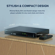 LONPOO LP-100-WM Blu Ray DVD Player Full HD Blu-ray Disc Player