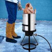Ktaxon 30QT Propane Outdoor Aluminum Turkey Fryer Pot