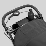Chicco TRE Jogging Stroller, Lightweight Aluminum Frame, Adjustable FlexCore Suspension, Pneumatic Rear Tires, Multi-Position Reclining Seat with UPF 50+ Canopy, Compatible with Chicco Infant Car Seats, Galaxy Black