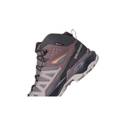 Salomon L47448700 X Ultra 360 Mid Waterproof Hiking Boots for Ladies - Plum Kitten - 8M