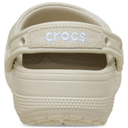 Crocs Classic Crafted Canvas Clogs, Lightweight Breathable, Stucco, Unisex Size 6 Women/4 Men, 211354-160