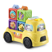 VTech Baby Beep & Go Blocks Interactive Animal Toy with Light-Up Number Button, Multi-Color, Ages 6 Months and Up