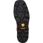 Ariat 10020059 Groundbreaker Wide Square-Toe Western Work Boots for Men - Brown - 14M