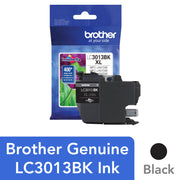 Brother LC3013BK High-Yield Black Printer Ink Cartridge