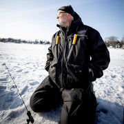 FRABILL FRBP3121 Men's Standard Hunter Heavy Duty Insulated Ice Fishing Jacket, Black - M