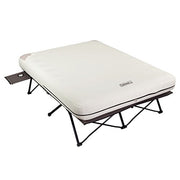 Coleman Queen Airbed Cot with Side Tables and 4D Battery Pump
