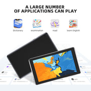YQSavior Android 15 Tablet, 7 Inch IPS HD Touch Screen, 8GB RAM, 32GB Storage, Quad-Core 1.5GHz Processor, 5MP Rear Camera, Wi-Fi, Bluetooth, GPS, FM Radio, Black, Q2S Pro
