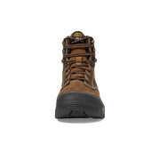 KEEN Utility Evanston 6 Soft Toe Waterproof Leather Work Boots, Bison Black, Men's Size 13 D, 1029681