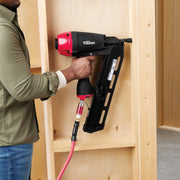 Hyper Tough FN2190V Pneumatic 21-Degree Framing Nailer, Accepts 2 to 3-1/2 Inch Plastic Collated Full Round Head Nails, Adjustable Depth, Ergonomic Grip