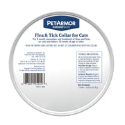 PetArmor Extend Flea and Tick Treatment Collar for Cats, Odorless, Water-Resistant, 8 Months Protection, Grey, 1 Count, 05220