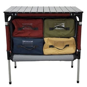 Camp Chef, MSTAB, Sherpa Camp Table and Organizer, Color-Brick