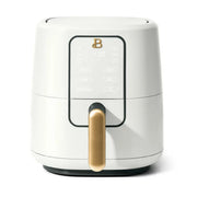 Beautiful 19303 3QT Air Fryer with TurboCrisp Technology, White Icing
