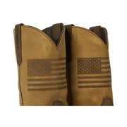 Thorogood Independence Western Wellington Men's Waterproof Composite Safety Toe Work Boots, Brown, Size 11, 11 in Height, 804-4338D110