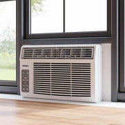 Durastar DRWHC122XNA1 12000 BTU 230V Window Air Conditioner with 11000 BTU Heating and Remote Control - White