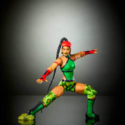 Mattel WWE Elite Collection Bianca Belair as Cammy 6-Inch Action Figure with 25 Points of Articulation and Accessories JLD76