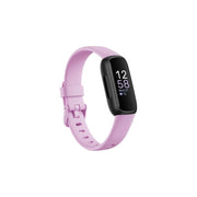 Fitbit Inspire 3 Fitness Tracker, Advanced Health Insights with Stress Management, Workout Intensity Mapping, Sleep Tracking, 24/7 Heart Rate, Water Resistant, Lilac Bliss Black, FB424BKLV