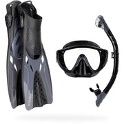 Cressi Se240282 Blue Snorkeling Set - L/XL