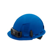Milwaukee 48-73-1104 BOLT Blue Front Brim Hard Hat w/4pt Ratcheting Suspension (USA) - Type 1, Class E